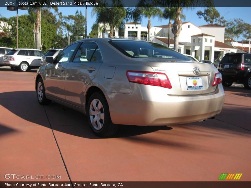 Desert Sand Mica / Bisque 2007 Toyota Camry LE