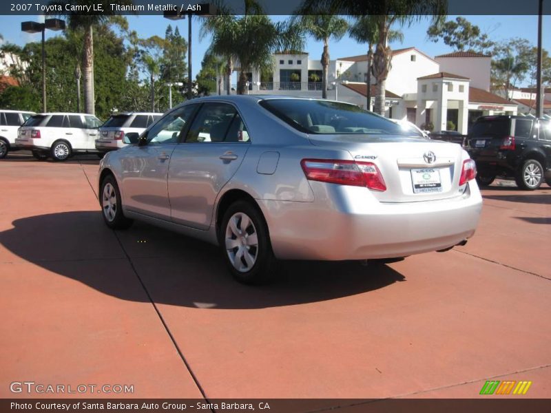 Titanium Metallic / Ash 2007 Toyota Camry LE