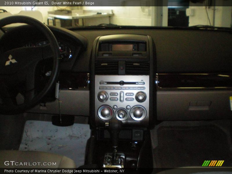 Dover White Pearl / Beige 2010 Mitsubishi Galant ES