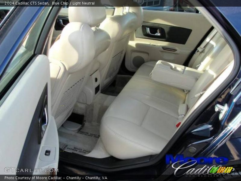 Blue Chip / Light Neutral 2004 Cadillac CTS Sedan