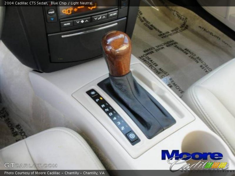 Blue Chip / Light Neutral 2004 Cadillac CTS Sedan