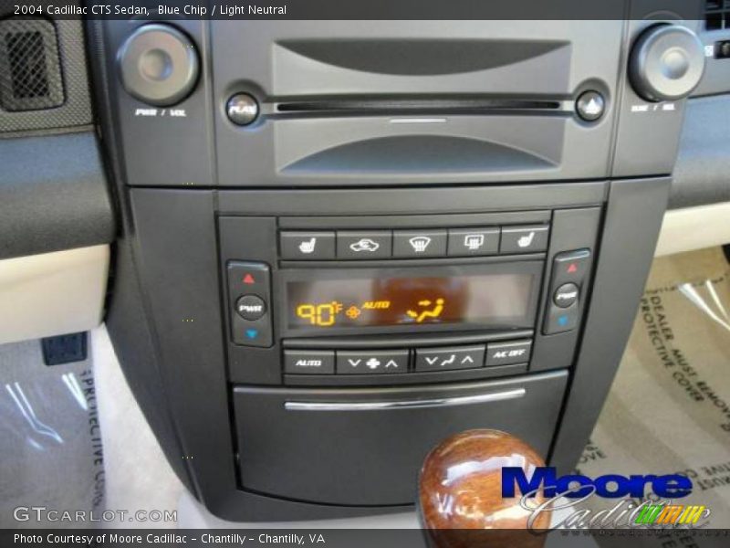 Blue Chip / Light Neutral 2004 Cadillac CTS Sedan