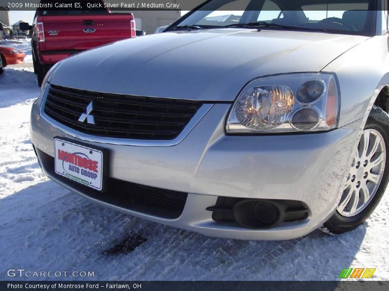 Quick Silver Pearl / Medium Gray 2009 Mitsubishi Galant ES