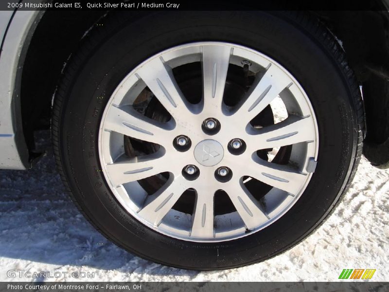 Quick Silver Pearl / Medium Gray 2009 Mitsubishi Galant ES