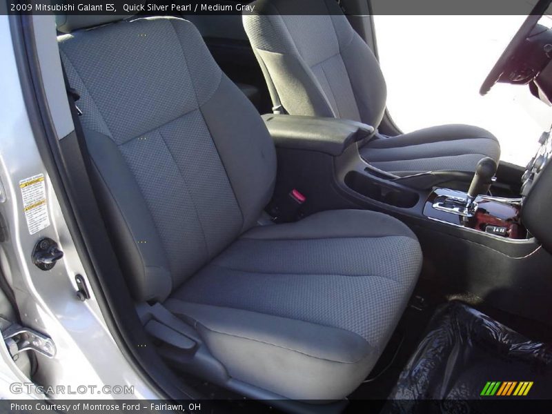 Quick Silver Pearl / Medium Gray 2009 Mitsubishi Galant ES
