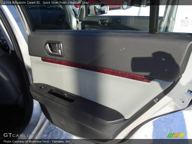 Quick Silver Pearl / Medium Gray 2009 Mitsubishi Galant ES