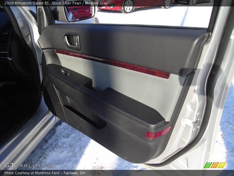 Quick Silver Pearl / Medium Gray 2009 Mitsubishi Galant ES