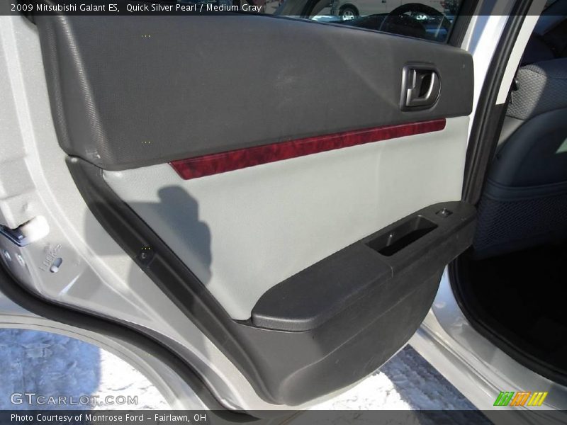 Quick Silver Pearl / Medium Gray 2009 Mitsubishi Galant ES