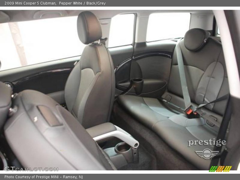 Pepper White / Black/Grey 2009 Mini Cooper S Clubman