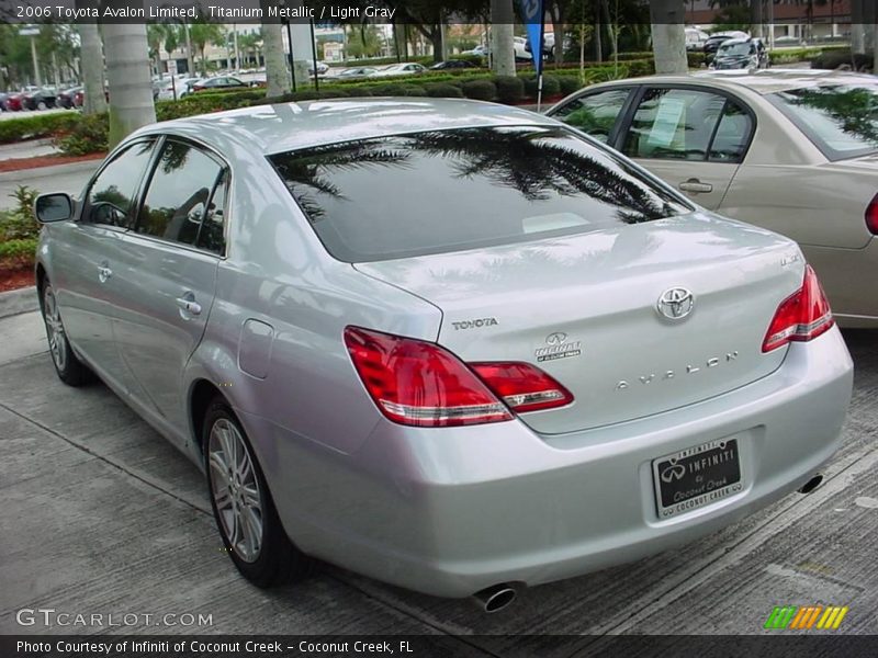 Titanium Metallic / Light Gray 2006 Toyota Avalon Limited