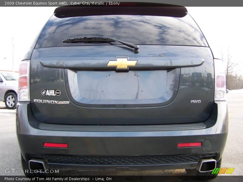 Cyber Gray Metallic / Ebony 2009 Chevrolet Equinox Sport AWD