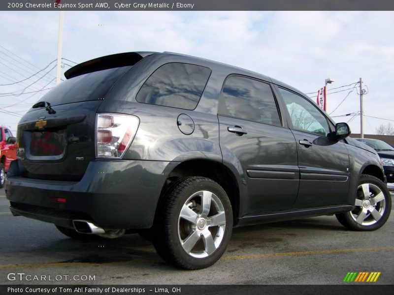 Cyber Gray Metallic / Ebony 2009 Chevrolet Equinox Sport AWD