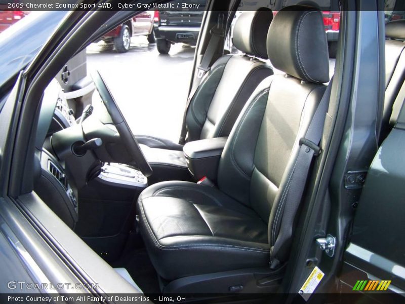 Cyber Gray Metallic / Ebony 2009 Chevrolet Equinox Sport AWD