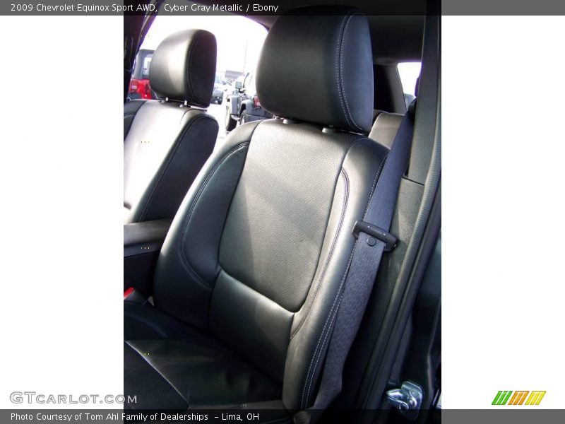 Cyber Gray Metallic / Ebony 2009 Chevrolet Equinox Sport AWD