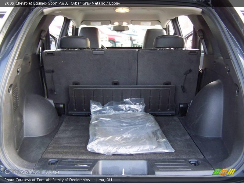Cyber Gray Metallic / Ebony 2009 Chevrolet Equinox Sport AWD