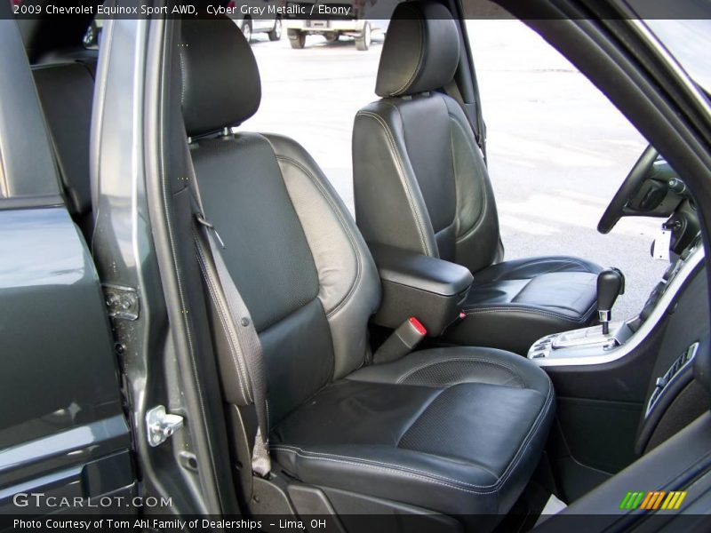 Cyber Gray Metallic / Ebony 2009 Chevrolet Equinox Sport AWD