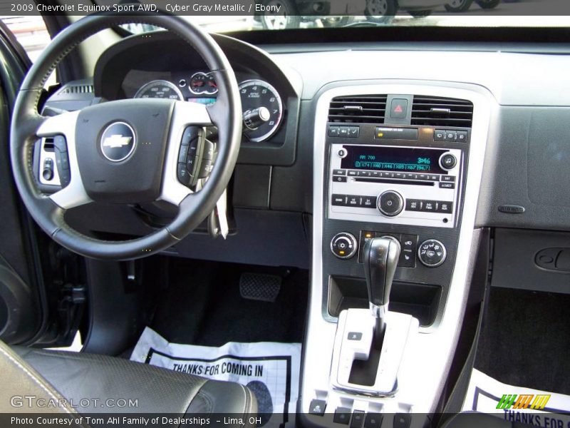 Cyber Gray Metallic / Ebony 2009 Chevrolet Equinox Sport AWD