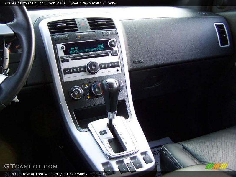 Cyber Gray Metallic / Ebony 2009 Chevrolet Equinox Sport AWD