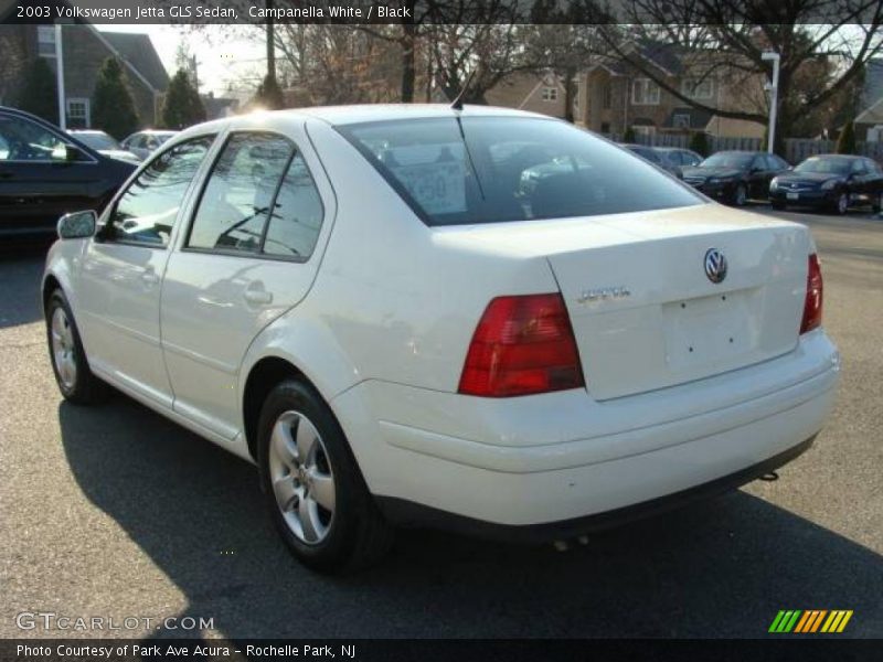 Campanella White / Black 2003 Volkswagen Jetta GLS Sedan