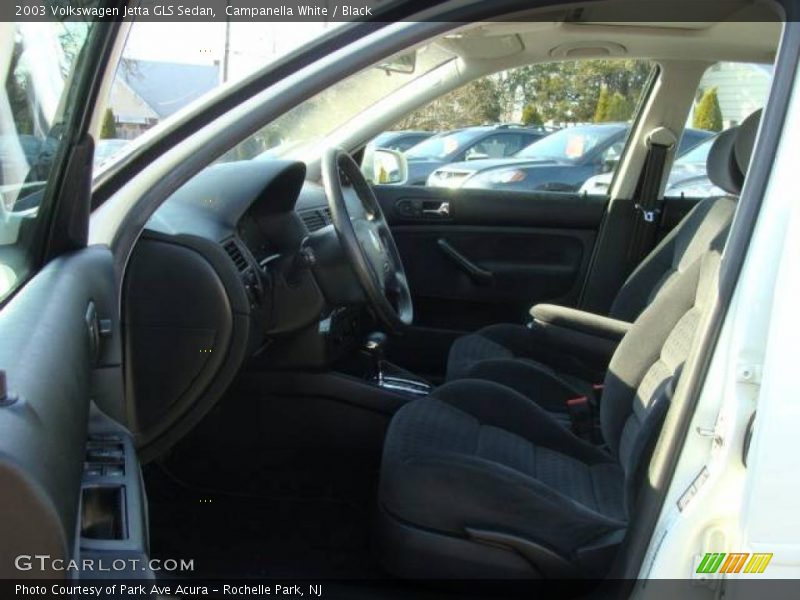 Campanella White / Black 2003 Volkswagen Jetta GLS Sedan
