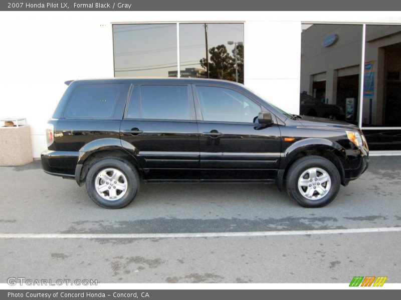 Formal Black / Gray 2007 Honda Pilot LX