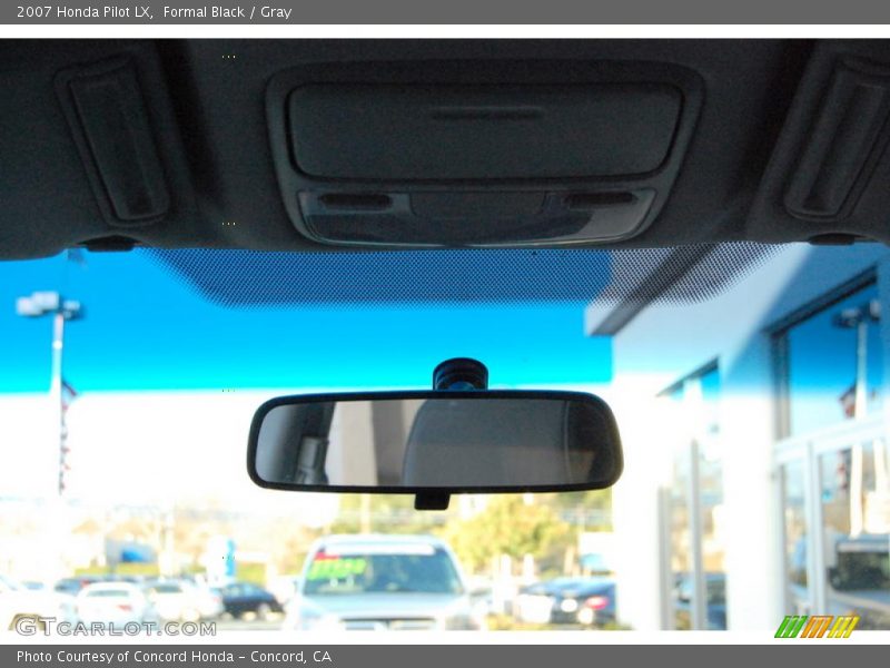 Formal Black / Gray 2007 Honda Pilot LX