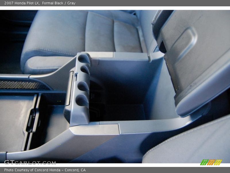 Formal Black / Gray 2007 Honda Pilot LX