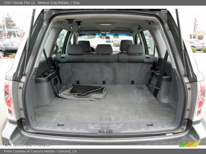 Nimbus Gray Metallic / Gray 2007 Honda Pilot LX