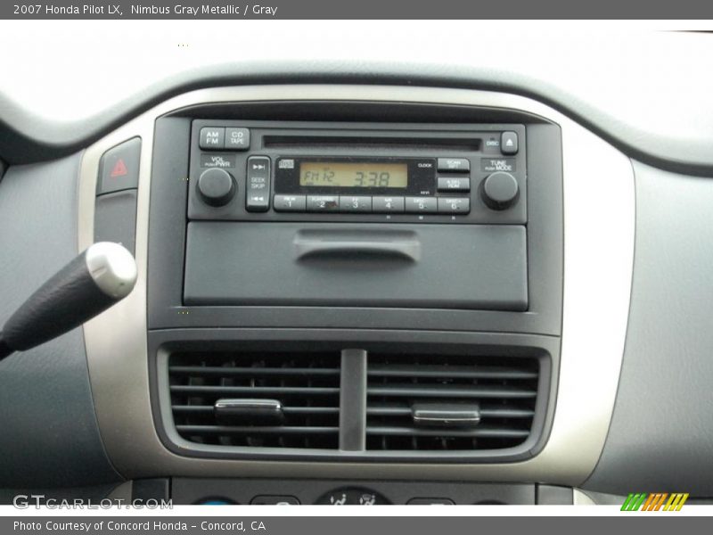 Nimbus Gray Metallic / Gray 2007 Honda Pilot LX