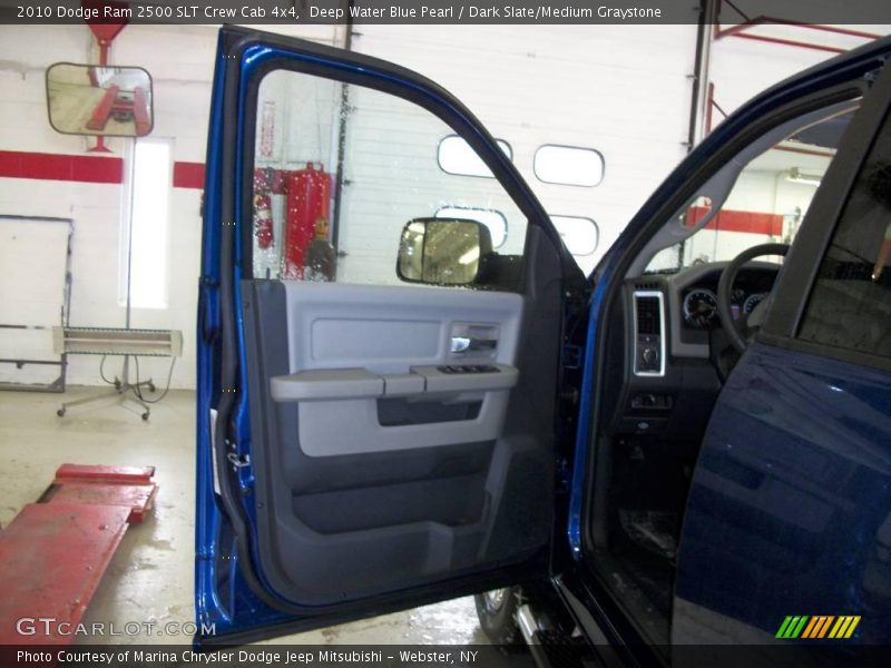 Deep Water Blue Pearl / Dark Slate/Medium Graystone 2010 Dodge Ram 2500 SLT Crew Cab 4x4