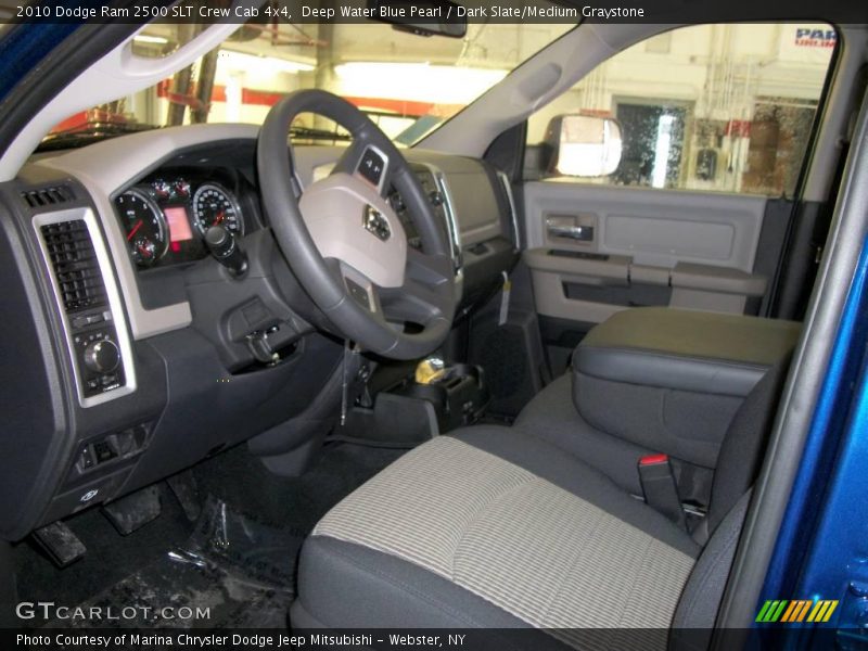 Deep Water Blue Pearl / Dark Slate/Medium Graystone 2010 Dodge Ram 2500 SLT Crew Cab 4x4