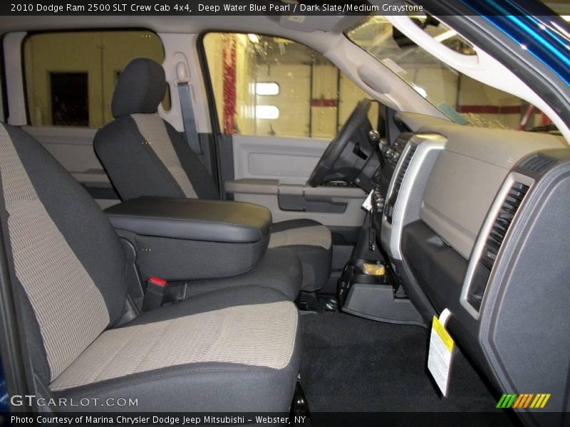 Deep Water Blue Pearl / Dark Slate/Medium Graystone 2010 Dodge Ram 2500 SLT Crew Cab 4x4