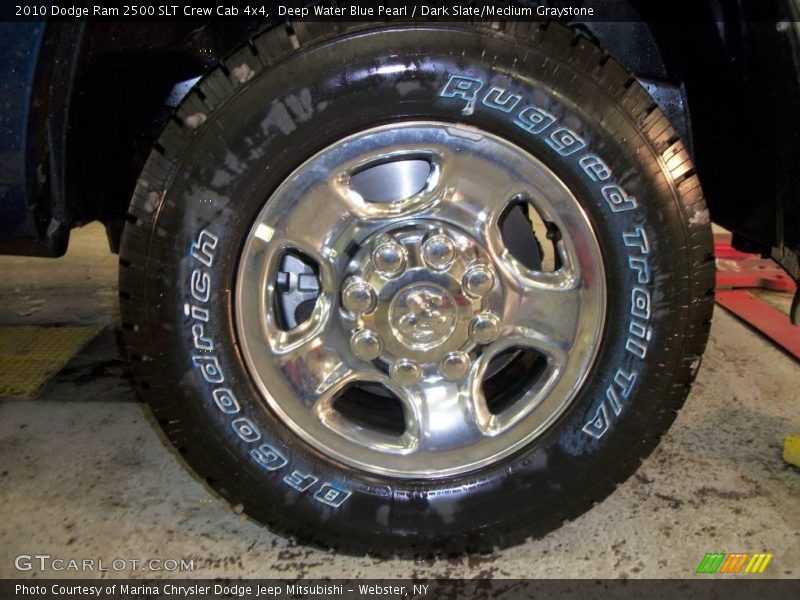 Deep Water Blue Pearl / Dark Slate/Medium Graystone 2010 Dodge Ram 2500 SLT Crew Cab 4x4