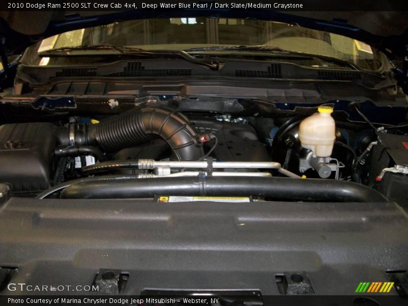 Deep Water Blue Pearl / Dark Slate/Medium Graystone 2010 Dodge Ram 2500 SLT Crew Cab 4x4