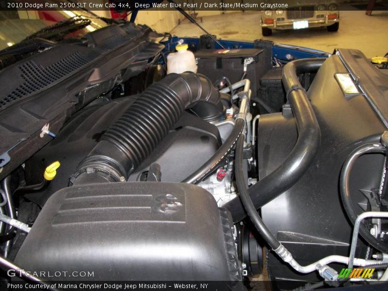 Deep Water Blue Pearl / Dark Slate/Medium Graystone 2010 Dodge Ram 2500 SLT Crew Cab 4x4