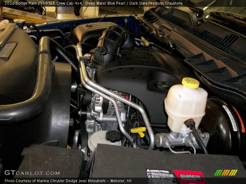 Deep Water Blue Pearl / Dark Slate/Medium Graystone 2010 Dodge Ram 2500 SLT Crew Cab 4x4