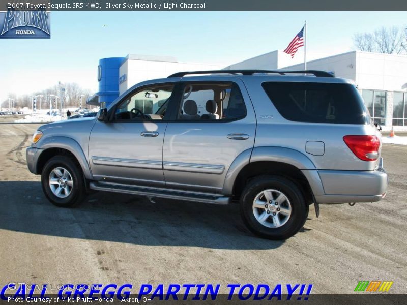 Silver Sky Metallic / Light Charcoal 2007 Toyota Sequoia SR5 4WD