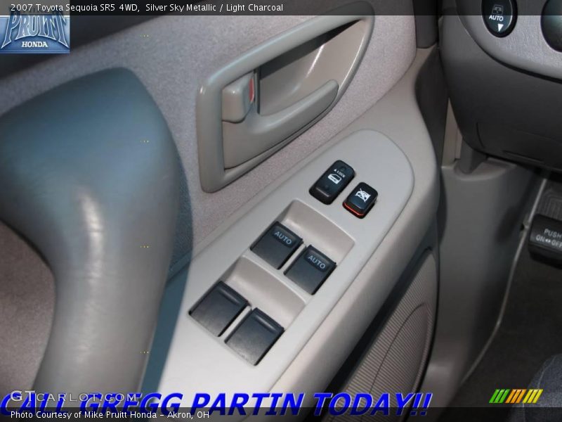Silver Sky Metallic / Light Charcoal 2007 Toyota Sequoia SR5 4WD
