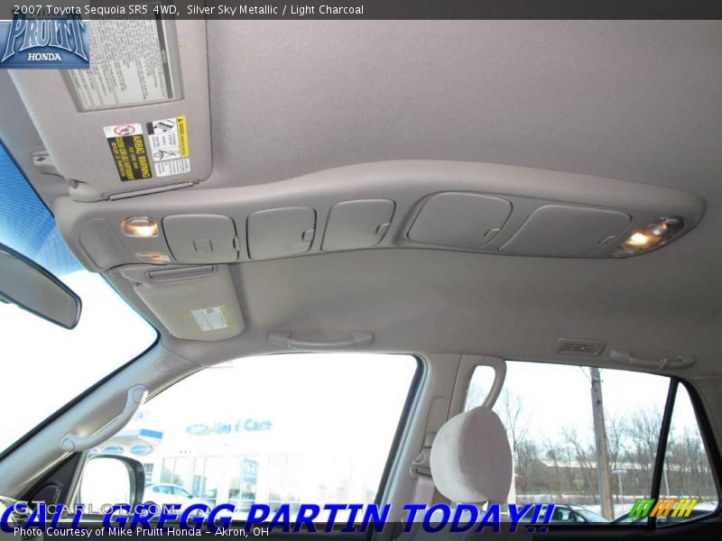 Silver Sky Metallic / Light Charcoal 2007 Toyota Sequoia SR5 4WD