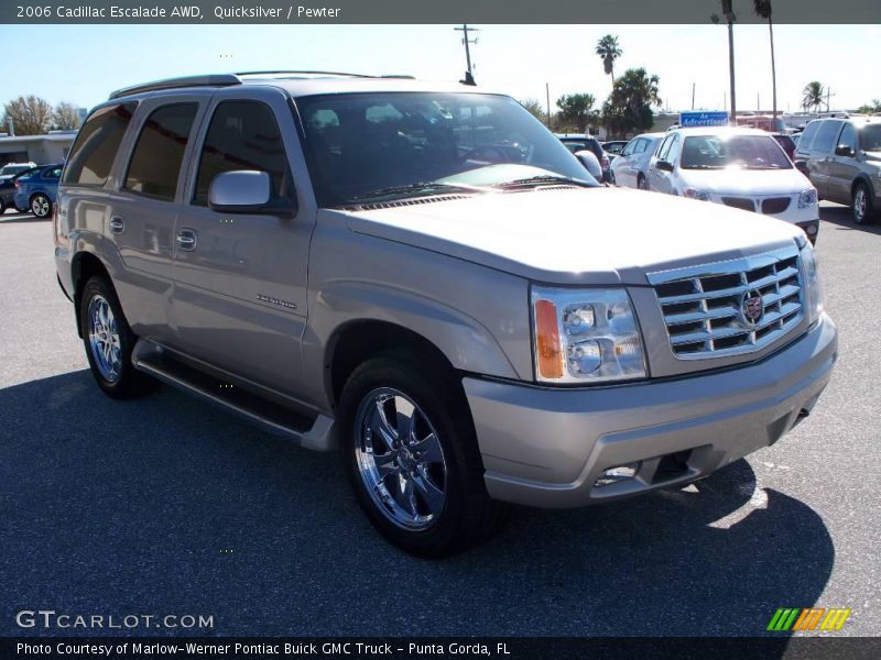 Quicksilver / Pewter 2006 Cadillac Escalade AWD