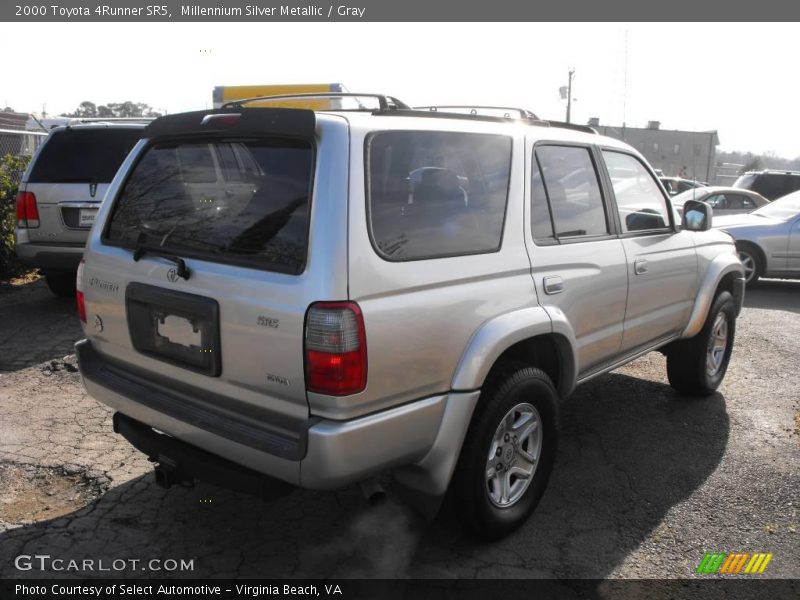 Millennium Silver Metallic / Gray 2000 Toyota 4Runner SR5