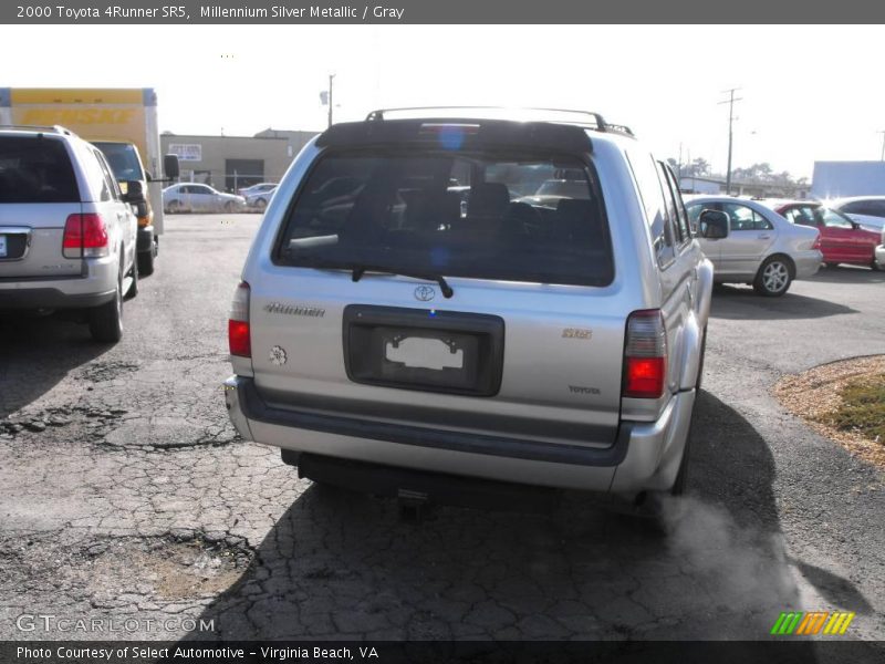Millennium Silver Metallic / Gray 2000 Toyota 4Runner SR5
