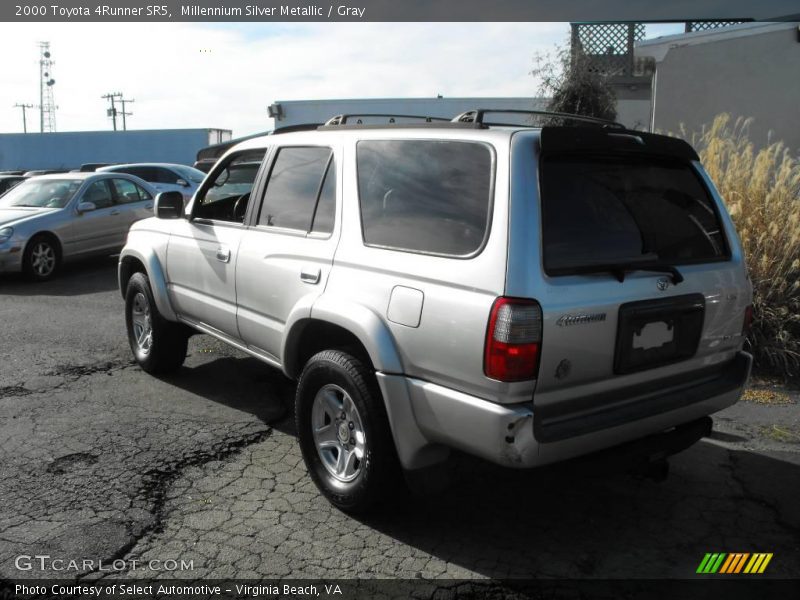 Millennium Silver Metallic / Gray 2000 Toyota 4Runner SR5