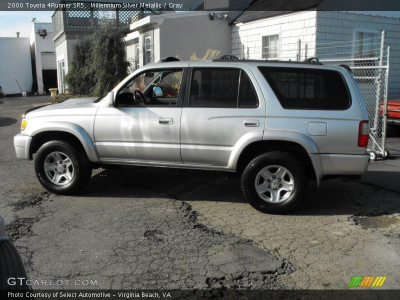 Millennium Silver Metallic / Gray 2000 Toyota 4Runner SR5