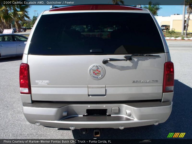 Quicksilver / Pewter 2006 Cadillac Escalade AWD