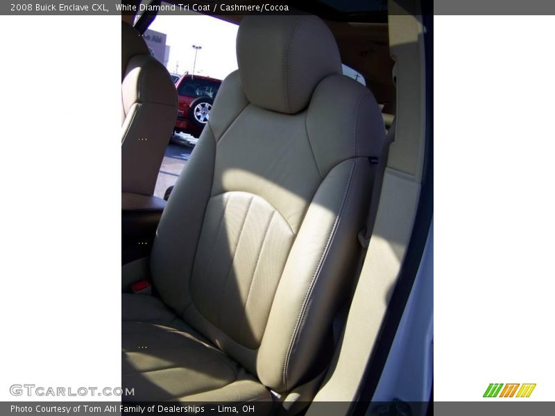 White Diamond Tri Coat / Cashmere/Cocoa 2008 Buick Enclave CXL