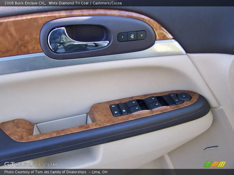 White Diamond Tri Coat / Cashmere/Cocoa 2008 Buick Enclave CXL