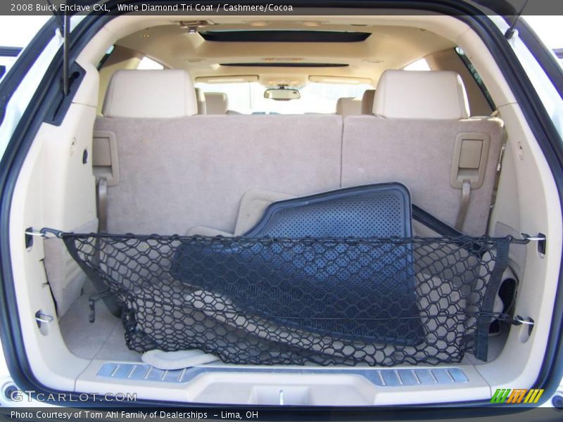 White Diamond Tri Coat / Cashmere/Cocoa 2008 Buick Enclave CXL