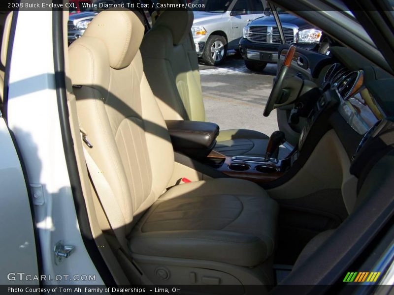 White Diamond Tri Coat / Cashmere/Cocoa 2008 Buick Enclave CXL