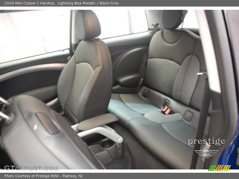 Lightning Blue Metallic / Black/Grey 2009 Mini Cooper S Hardtop